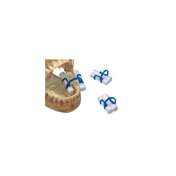 CLIPS PORTAROLLOS DE ALGODÓN 100ud.