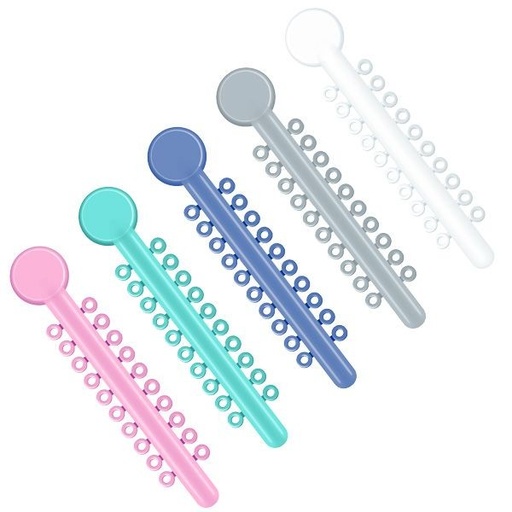 [LE0200] K7825-10 LIGADURAS EN MODULOS TRANSPARENTES 1,0 MM