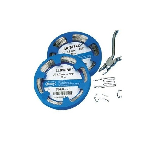 [LE0383] ROLLO ALAMBRE LEOWIRE Ø 1,1mm 10m