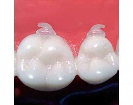 [LE0422] LF5060-00 GANCHO PLANO NATUAL P/CEMENT