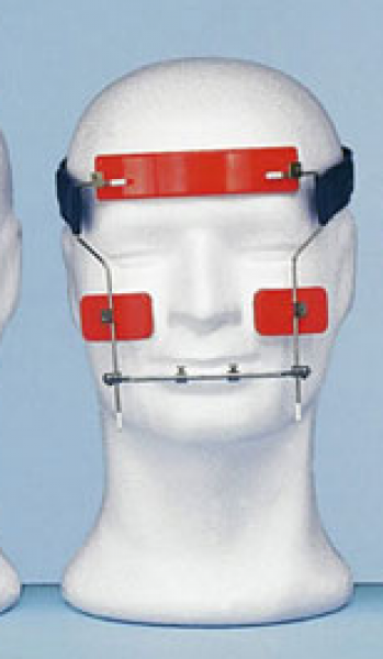 MASCARA FACIAL UNIVERSAL REGULABLE ROJA