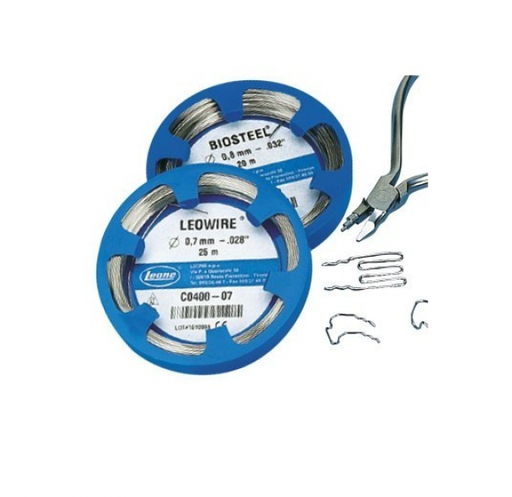 [LE0459] ALAMBRE RED. BIOSTEEL 0.8MM