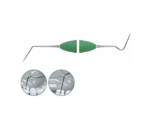 [LM0093] 27-28XSI SONDA  DE CANAL RADICULAR VERDE LM