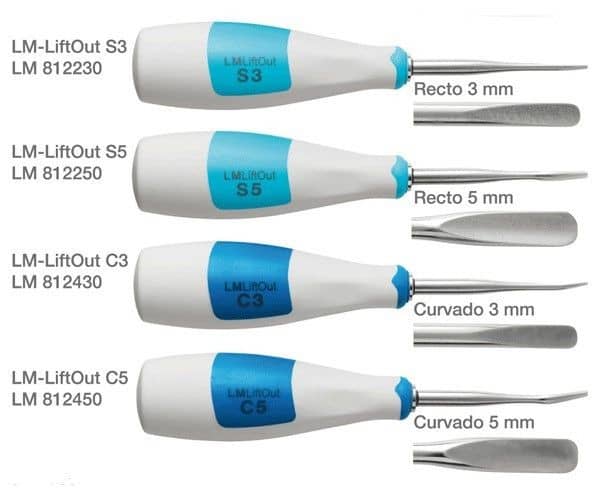 S3 LUXADOR LIFTOUT RECTO 3MM. 812230. 222700