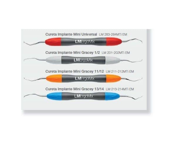 211-212MTIEM CURETA IMPLANTE MINI GRACEY