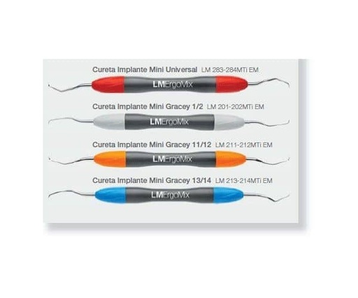 [LM7566] 211-212MTIEM CURETA IMPLANTE MINI GRACEY