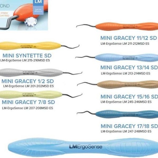 [LM7590] 211-212MSDES CURETA MINI GRACEY SHARP DIAMOND