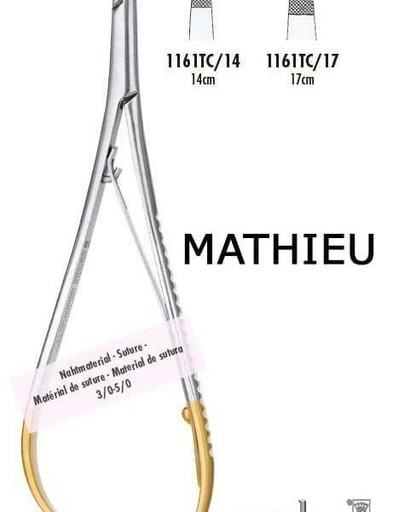 [MR0393] 1161TC/14CM. P-AGUJAS MARTIN