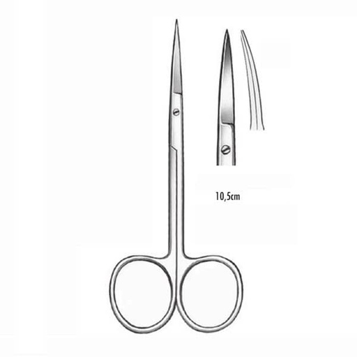 [MR0440] 803/10.5 TIJERA CURVA P/ENCIA