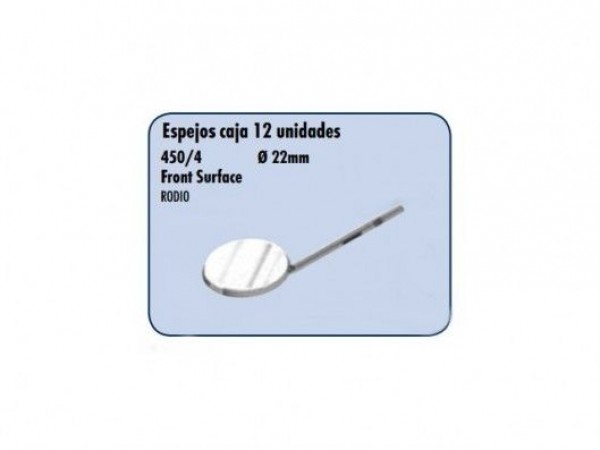 450/4 ESPEJOS CLICK & CLEAN RHODIUM 12U.
