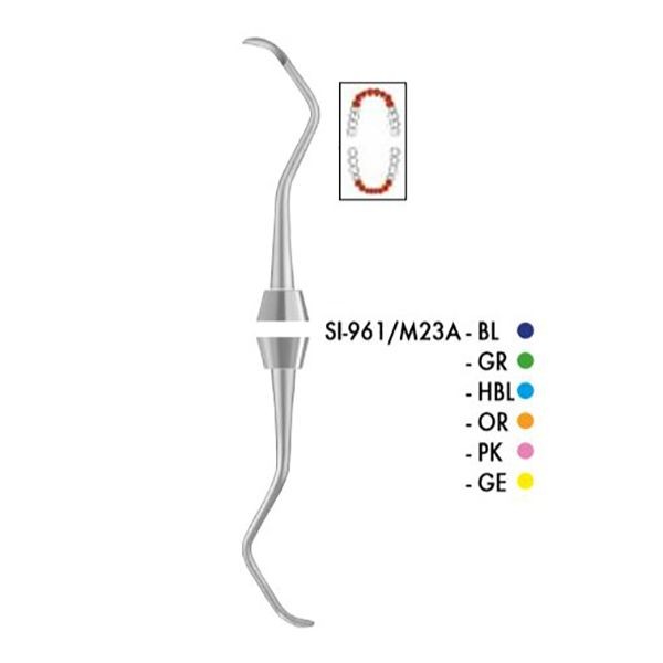 SI-961/M23-PK RASPADOR UNIV. COLORI SIL. ROSA