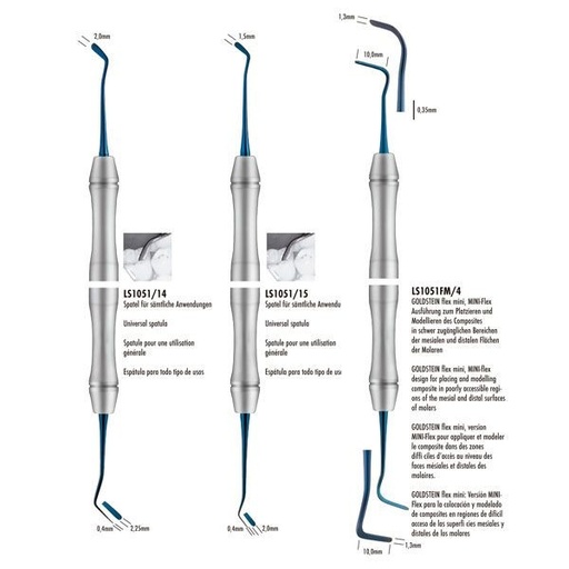 [MR1810] LS1051FM/4 INST.OBTUR.COMP. LIQUID STEEL GOLDSTEIN