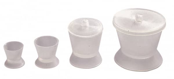 TACITA DE SILICONA TRANSPARENTE PEQUEÑA 8 cc