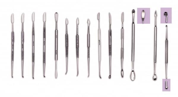 TALLADORES PARA CERA Y MODELAR LE CRON - 4