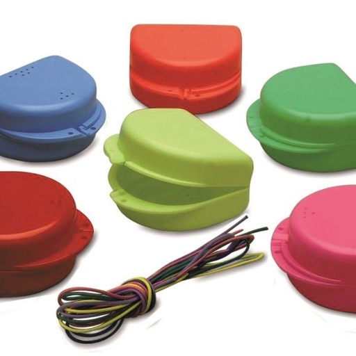 [MS0178] CAJAS PROTESIS GRANDES 6 COLORES SURT. 25ud.