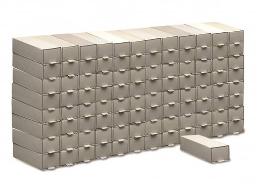 [MS0202] CAJAS CARTON MODELOS DE ORTODONCIA 100ud.