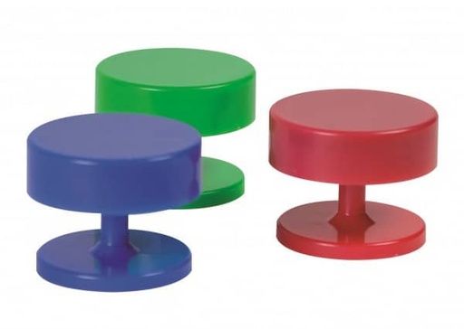 [MS0317] FRESERO MAGNETICO 3ud. (ROJO, VERDE, AZUL)