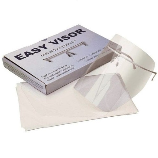 [MS0336] PROTECTOR FACIAL (MONTURA + 10 PANTALLAS)