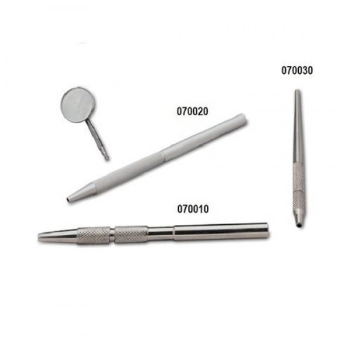 [MS0423] MANGOS PARA ESPEJOS ALUMINIO ANODIZADO COLOR PLATA