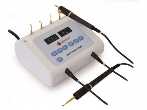 [MS0475] ESPATULA ELECTRONICA DOBLE PARA MODELAR CERA