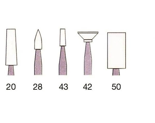 [MS0510] PIEDRA BLANCA 28 12ud.