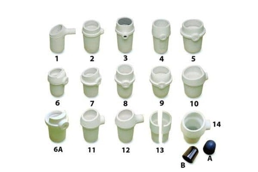 [MS0530] CRISOL OXIDO DE SILICIO DUCATRON SERIE 3 1ud.