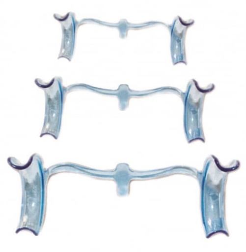 [MS0559] RETRACTOR LABIAL ESTERILIZABLE 135ºC GRANDE 2ud.