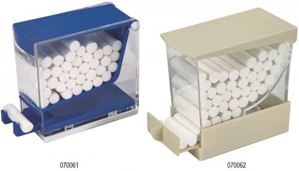 DISPENSADOR DE ROLLOS DE ALGODÓN - CAJON