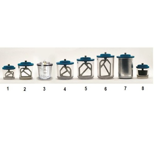 [MS0609] TAZA COMPLETA PARA MEZCLADORA KOALA-IRIS 250 cc