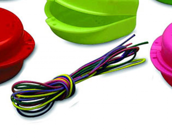 CORDONES 5 COLORES SURTIDOS 25ud.