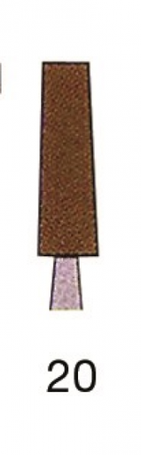 [MS0638] PIEDRA MARRON 20 12ud.