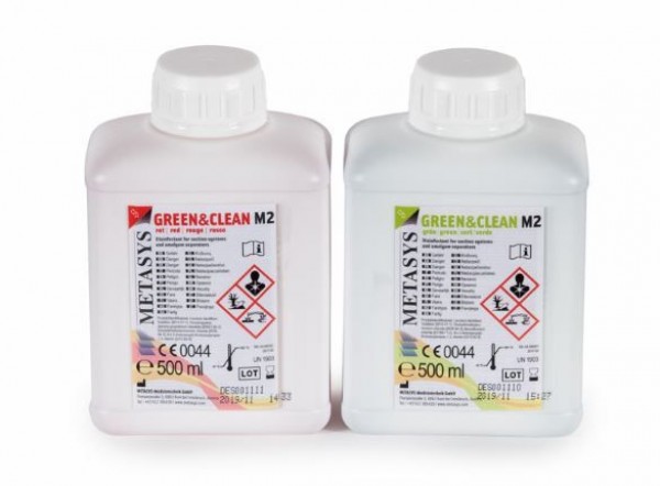M2 GREEN & CLEAN (2 BOTES X480ML.) METASYS