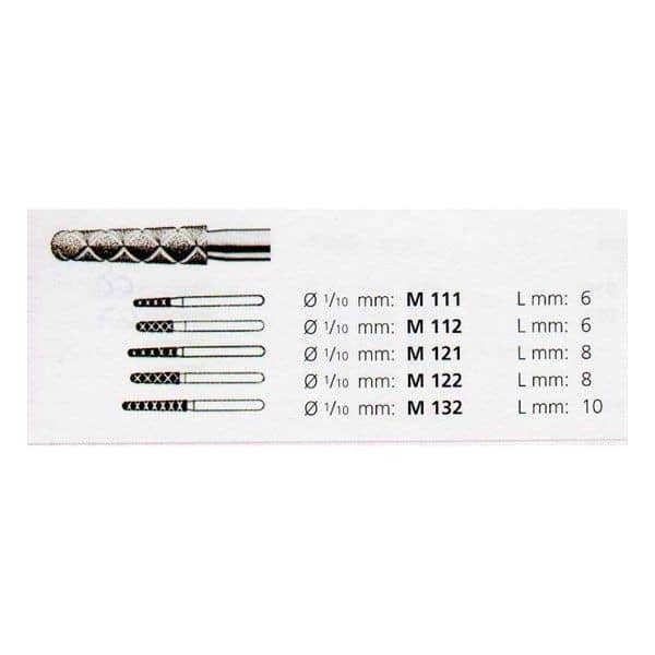 M132 854-018 F.G. FRESA DIAMANTE NORTH-BELL 5 UDS.