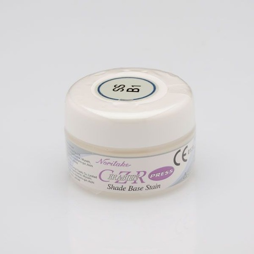 [NK1149] SS WHITE  SB STAIN CZR PRESS 3gr.