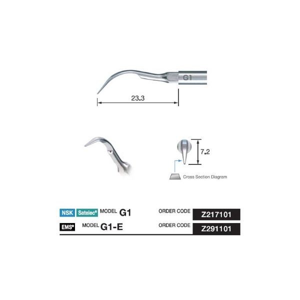 G1-E PUNTA PARA EMS: ESCARIFICACIÓN