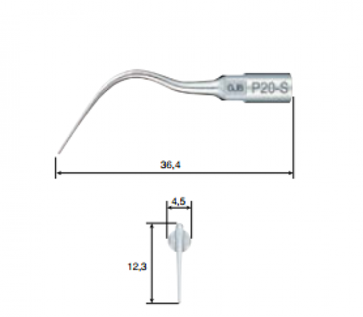 [NS0139] VARIOSURG PUNTA PERIO (ALISADO DE RAÍZ) P20-S