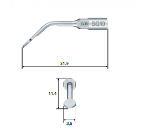 [NS0173] VARIOSURG PUNTA PARA MEMBRANA DEL SENO SG10