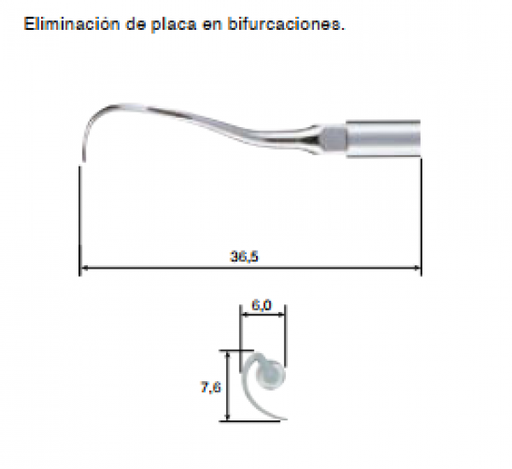 [NS8271] VARIOSURG PUNTA PERIO (ALISADO DE RAÍZ) P25R-S