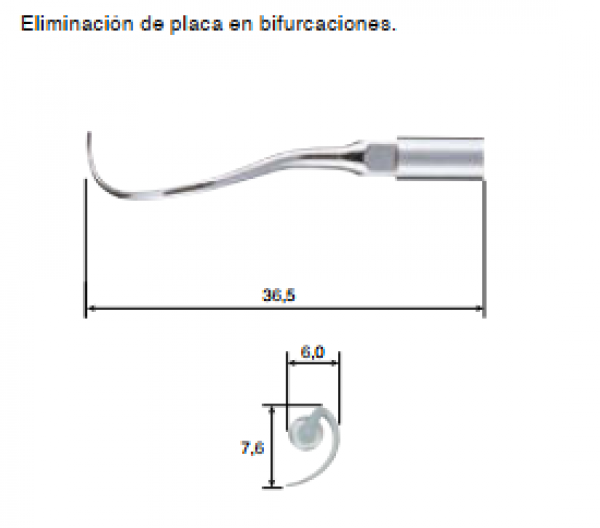 VARIOSURG PUNTA PERIO (ALISADO DE RAÍZ) P25L-S