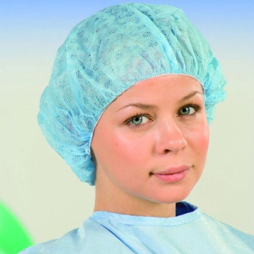 [ON0275] GORRO AZUL CON ELASTICO 100ud.