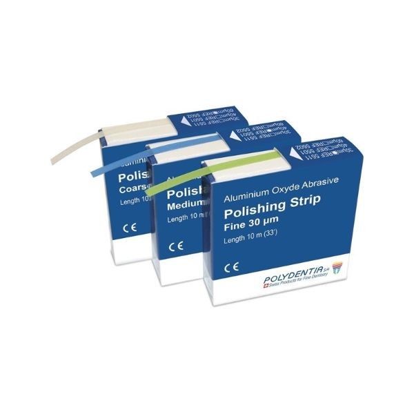 TIRAS DE PULIR GRANO MEDIO 40 MICRAS 10M 1UD
