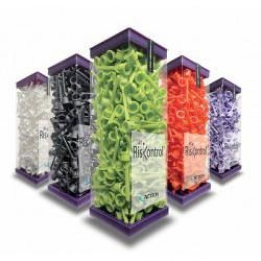 [PR0057] BOQUILLAS RISKONTROL ART MANDARINA 250UD