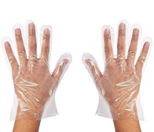 [PS0032] GUANTES POLIETILENO UN SOLO USO 100UDS