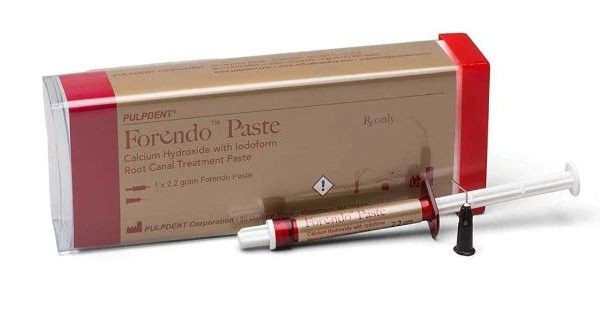 PASTA FORENDO CON YODOFORMO