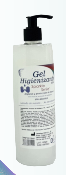 GEL HIGIENIZANTE PEROXIDO HIDROGENO 4% 500ML.