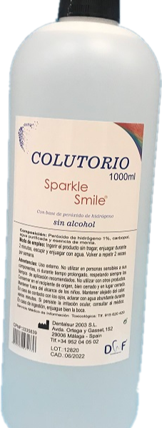 ENJUAGUE HIGIENIZANTE PEROXIDO HIDROGENO 1% 1000ML