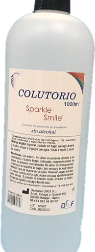[QW0017] ENJUAGUE HIGIENIZANTE PEROXIDO HIDROGENO 1% 1000ML