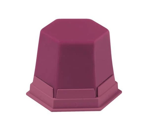 [RF0014] GEO CERA ADHESIVA ROSA TRANSPARENTE 75G.