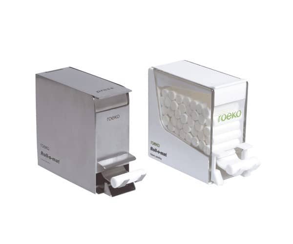 DISPENSADOR ALGODON ROLLOMAT PLASTICO