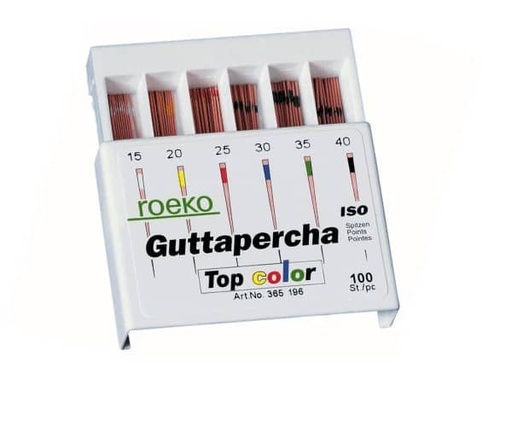 [RO0035] PUNTAS GUTAPERCHA Nº40 100ud.
